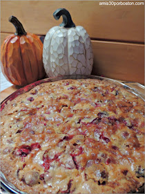 Nantucket Style Cranberry Pie