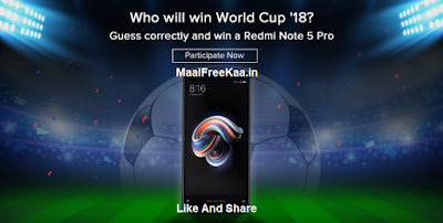 Free Redmi Note 5 Pro