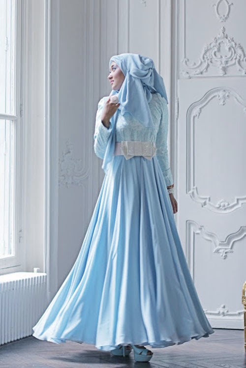 Model Baju  Pesta  Muslimah Tutorial Hijab  Terbaru