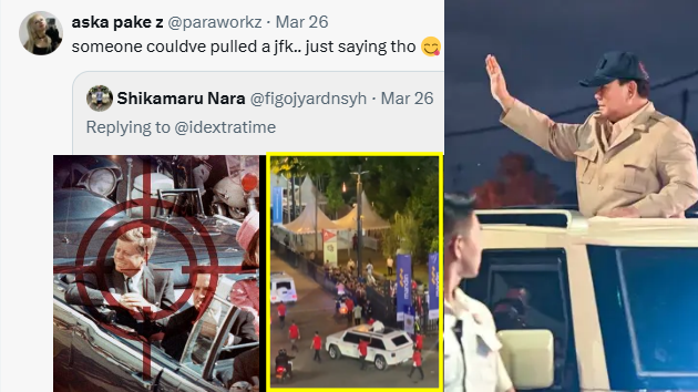 Beredar Narasi Ancaman Pembunuhan terhadap Prabowo seperti JFK, Ini Kekhawatiran Direktur IPR