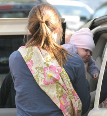 Jennifer Garner was seen with her two daughters Violet, 3, and Seraphina, 
