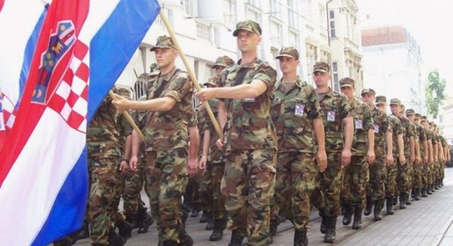 Croatian soldiers sent to Kosovo within the NATO peacekeeping mission