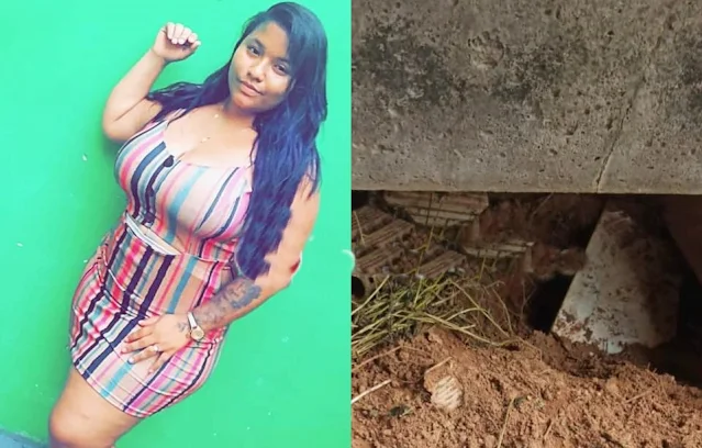 Garota de programa é presa por enterrar o filho no quintal de casa