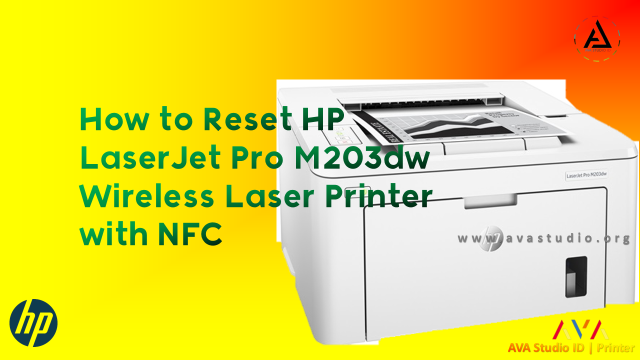 HP LaserJet Pro M203dw Wireless Laser Printer with NFC