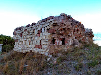 Les parets sud i oest de la Torre Griminella