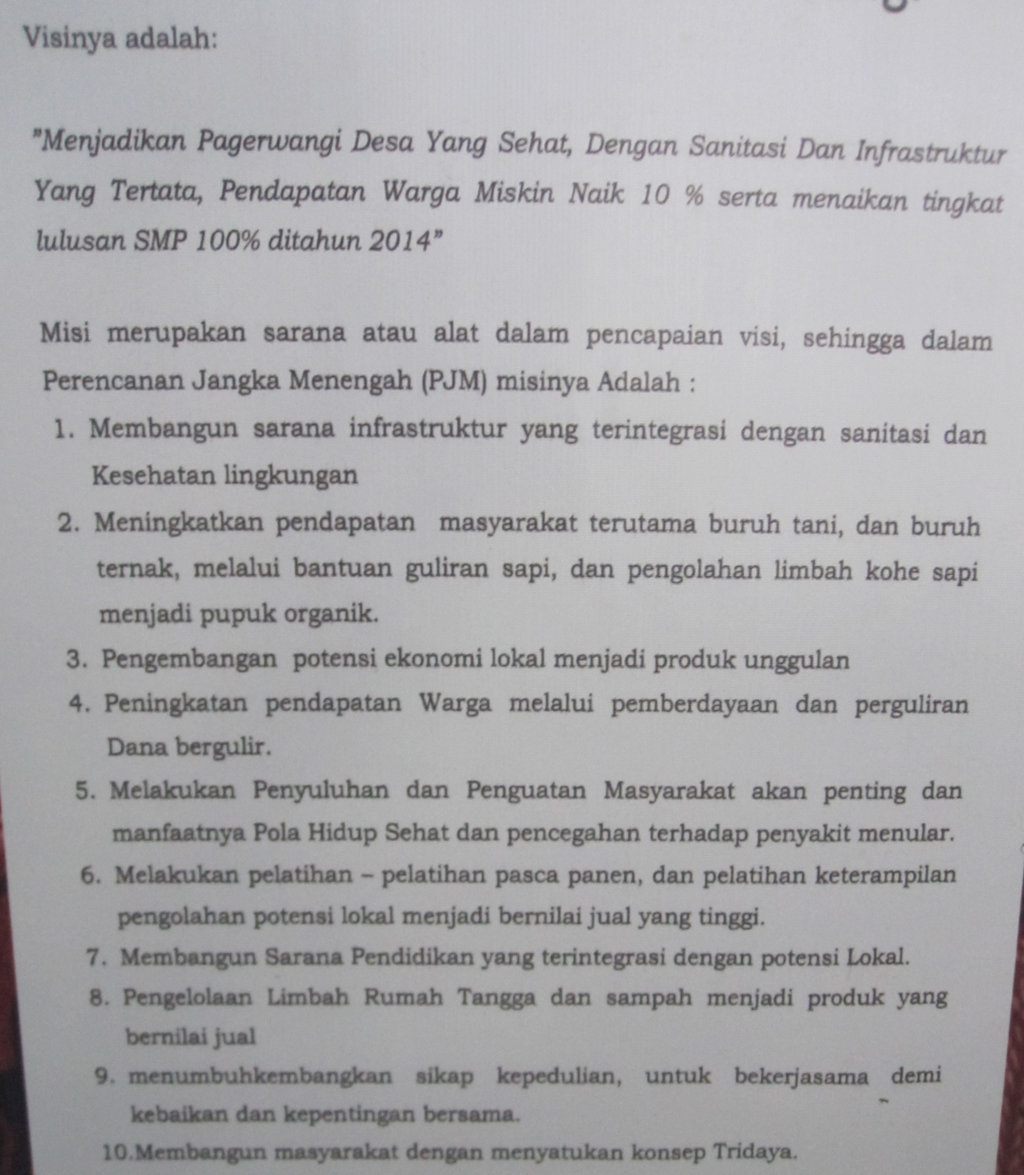 KARYA NYATA SOSIAL: Mandiri Investasi Membina desa 