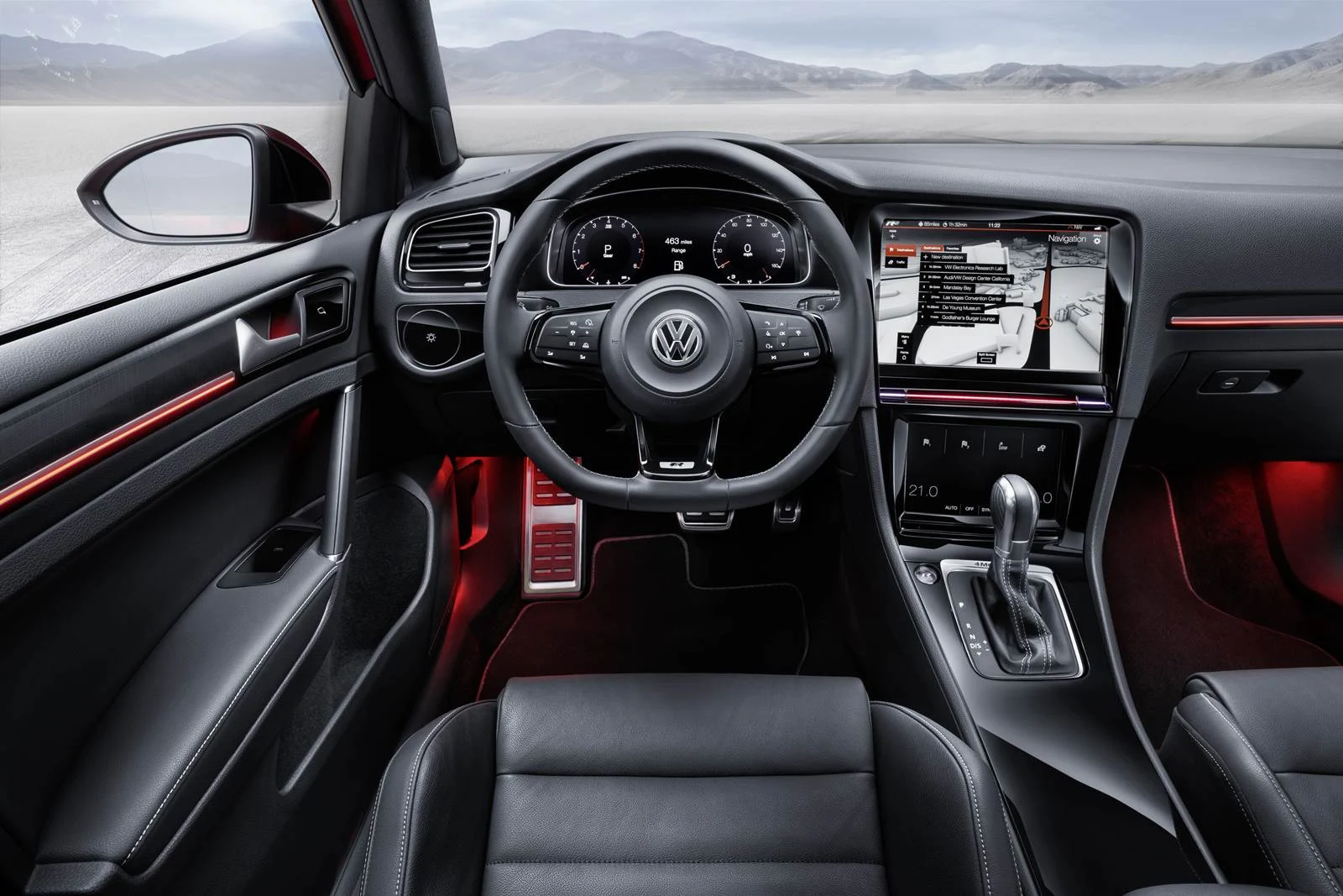 Volkswagen Golf R Touch - interior