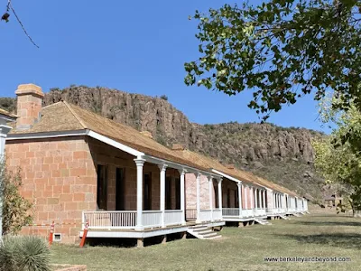 buildings at Fort Davis National Historic Site in Fort Davis, West Texas