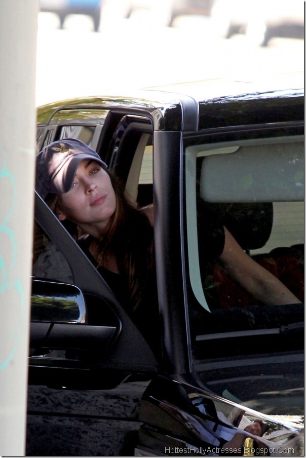 Megan Fox Hot in Black 1
