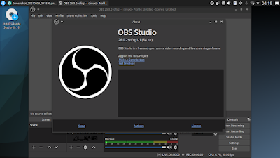 Screenshot of Ubuntu Studio 20.10