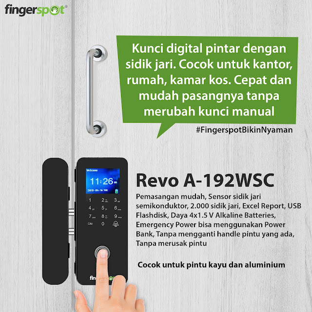 Smart Digital Lock Revo A 192WSC