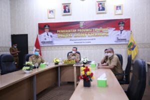 Pemprov Lampung Bahas Pengendalian Perubahan Iklim dan Dampaknya Terhadap Pandemic Covid-19