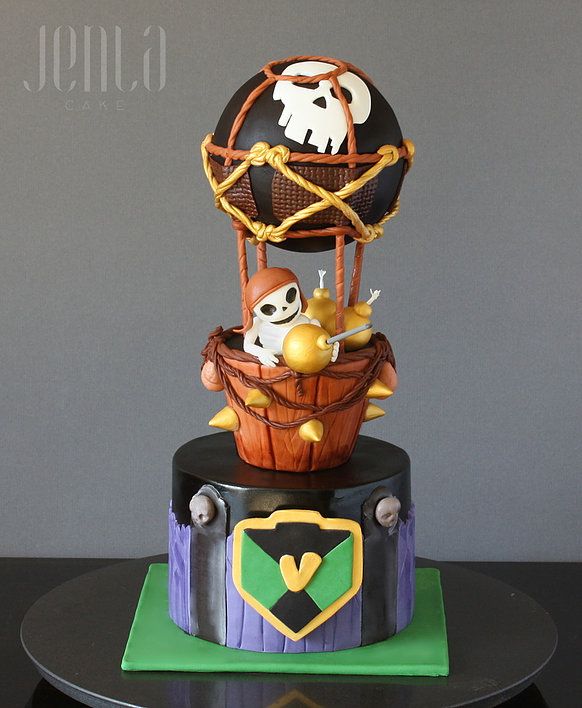 clash of clans birthday cake