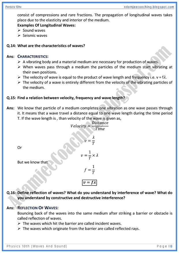 waves-and-sound-question-answers-physics-10th