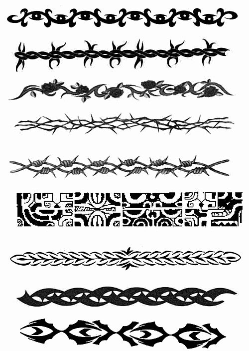 Tribal Armband Tattoo Design Picture 1