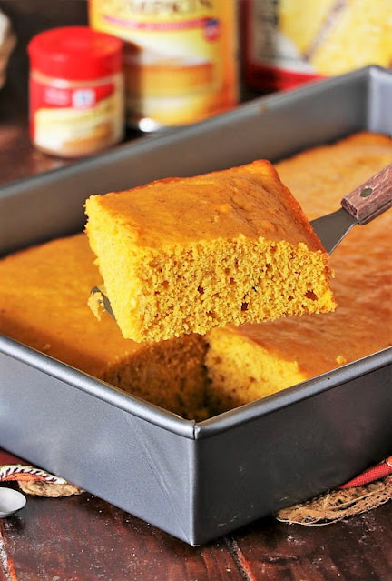 Yellow Cake Mix Pumpkin Cake Image