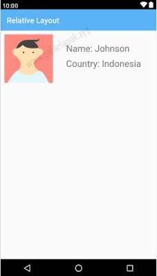 Relative Layout Android Studio