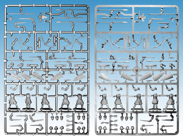 Breaking! Northstar Miniatures: New Plastic Oathmark Elf Warriors Sprue Preview