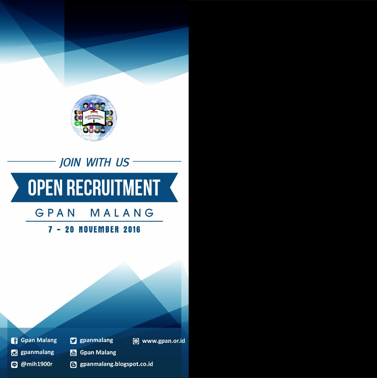 Open Recruitment Anggota Gerakan Perpustakaan Anak 