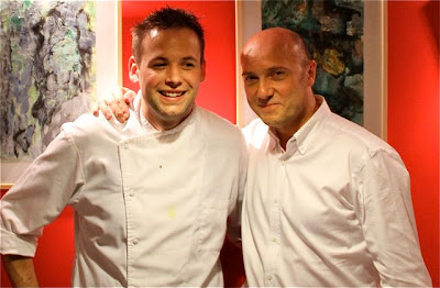 El Chef del Restaurante CARMESI de París con Esteban Capdevila. Blog Esteban Capdevila