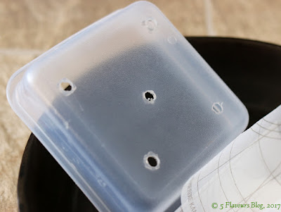 Home Made Square Patty Press, Side View