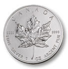 Silver Maple Leaf coin bullion