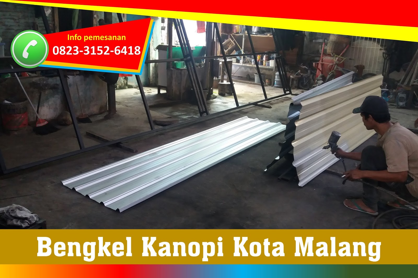 HP/WA 082331526418, Jasa Buat Pagar Rumah di Malang  Sarangan