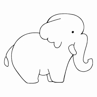 Desenho de elefante