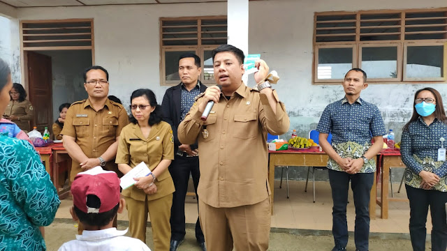 Bupati Samosir kembali Gelar 'Bunga Desa' di desa tertinggal Kecamatan Onan Runggu