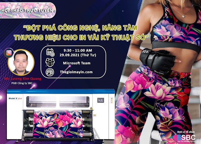 [SỰ KIỆN] Bước đột phá trong Công nghệ in vải kỹ thuật số 