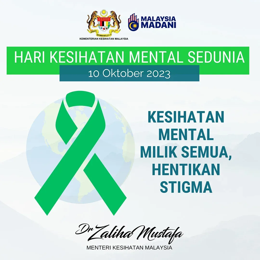 Hari Kesihatan Mental Sedunia (World Mental Health Day) 2023