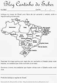 Atividades de geografia 4° ano do ensino fundamental