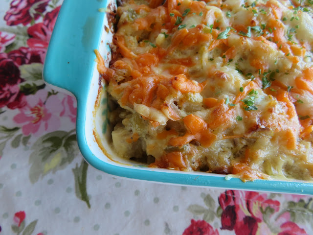 Cheesy Chili Pork & Rice