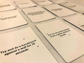A selection of dare cards from Sh!thead and the Dares