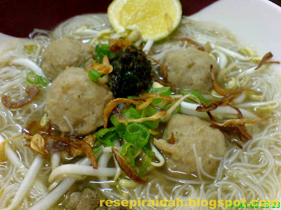 Resepi Raidah: Bakso Abu Dhabi