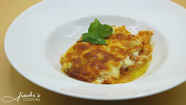 fischiscooking, cannelloni, gemüsefüllung