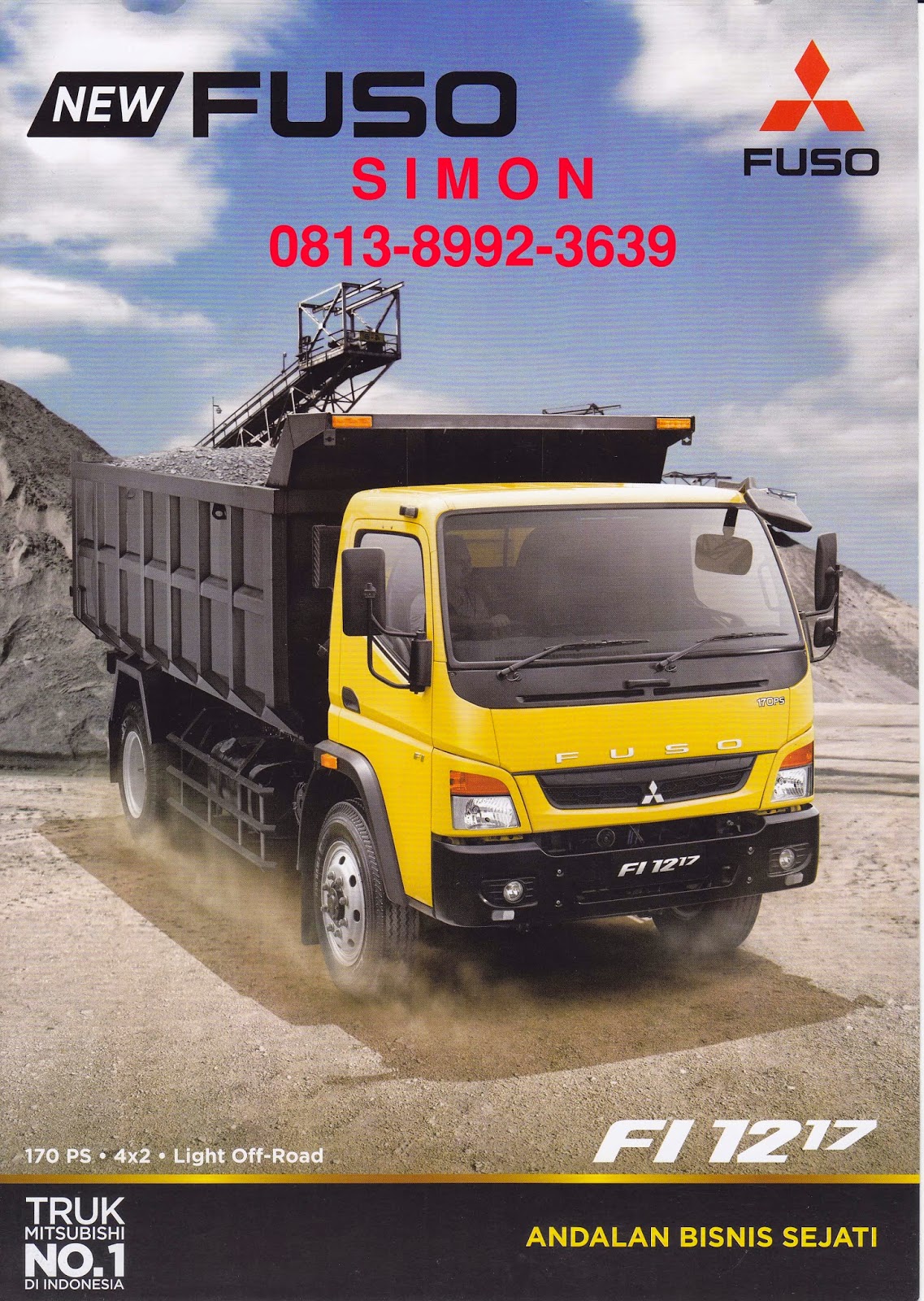 VARIAN TERBARU MITSUBISHI NEW FUSO FI 1217 Fuso 170 Ps DEALER