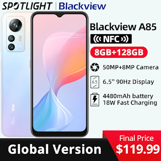 Blackview A85 8GB 128GB Smartphone