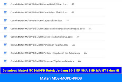  Materi MOS-MOPD