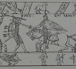 Scene from the Bayeux Tapestry