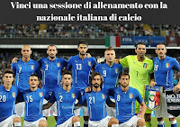 Logo Vinci un allenamento con la Nazionale Italiana di Calcio