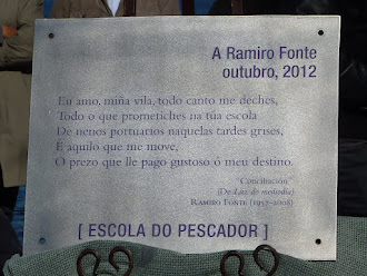 Pontedeume, homenaxe a Ramiro Fonte