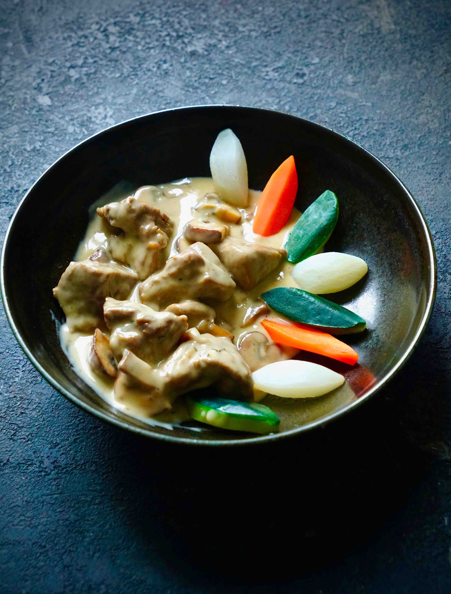 cuisine française , plat en sauce , blanquette