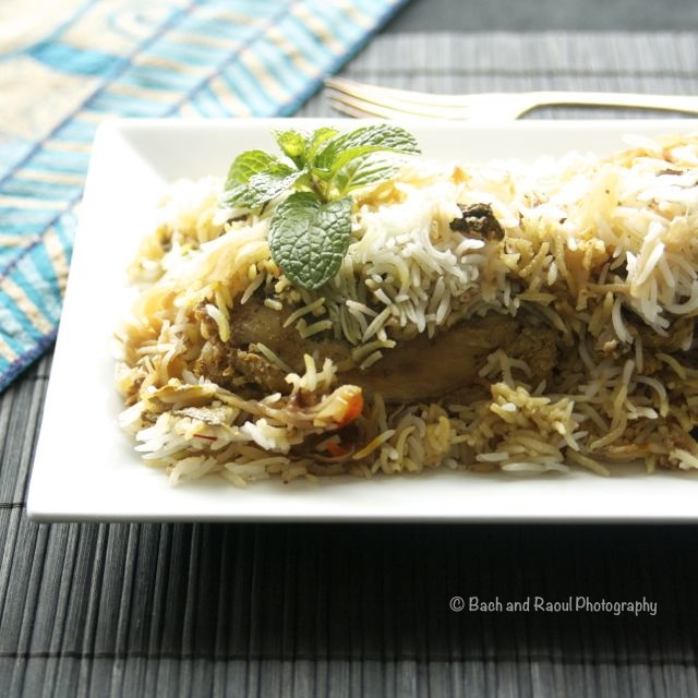 Hyderabadi Chicken Dum Biryani