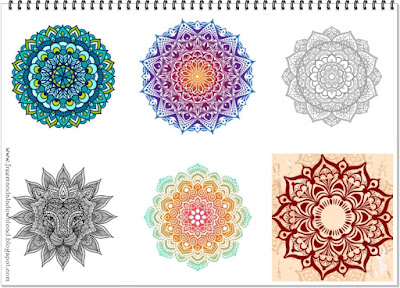 Beautiful mandala vector