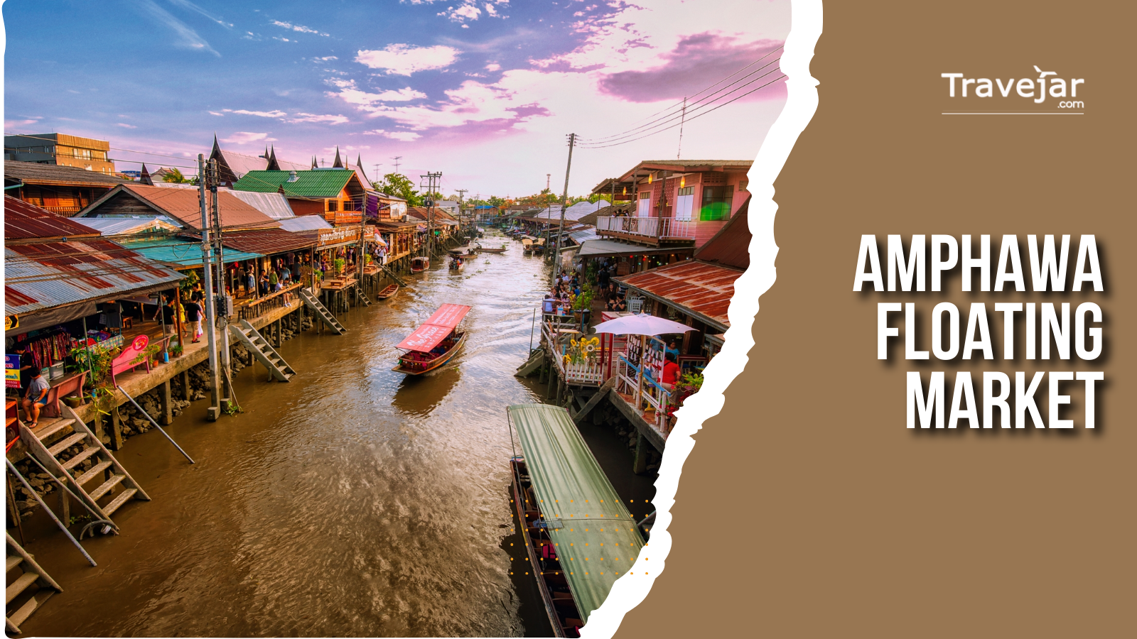 Amphawa Floating Market Bangkok