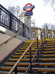 Bethnal Green station, southeast entrance