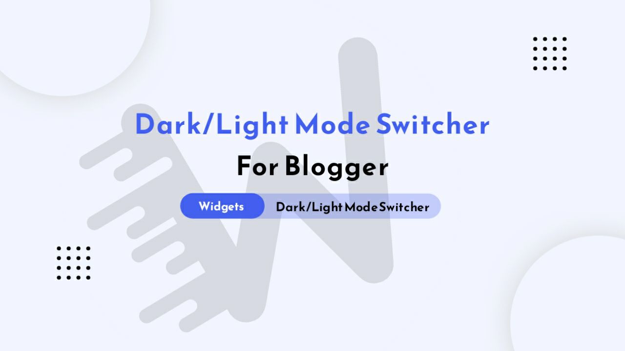 How to add Dark Mode Switcher