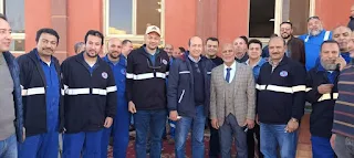 نقابة خالدة للبترول تهنئ مهندس حمدي مبروك مدير عام منطقة شرق بحرية لبلوغه قمة العطاء الوظيفي