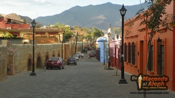 Calles de Oaxaca de Juarez México